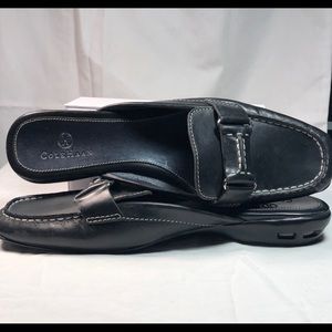 Cole Haan Black Mules with Nike Air Soles